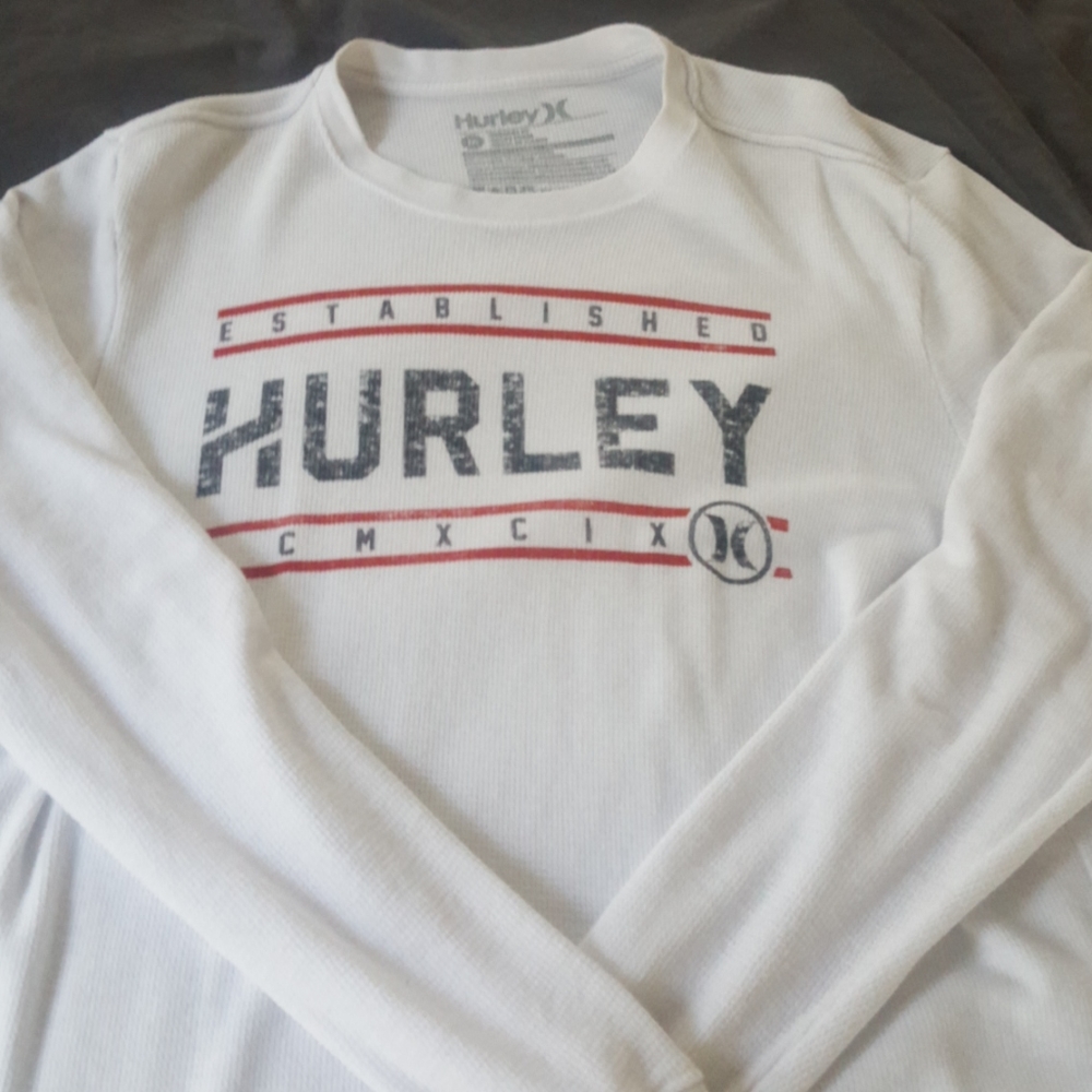 Hurley thermal style long sleeve